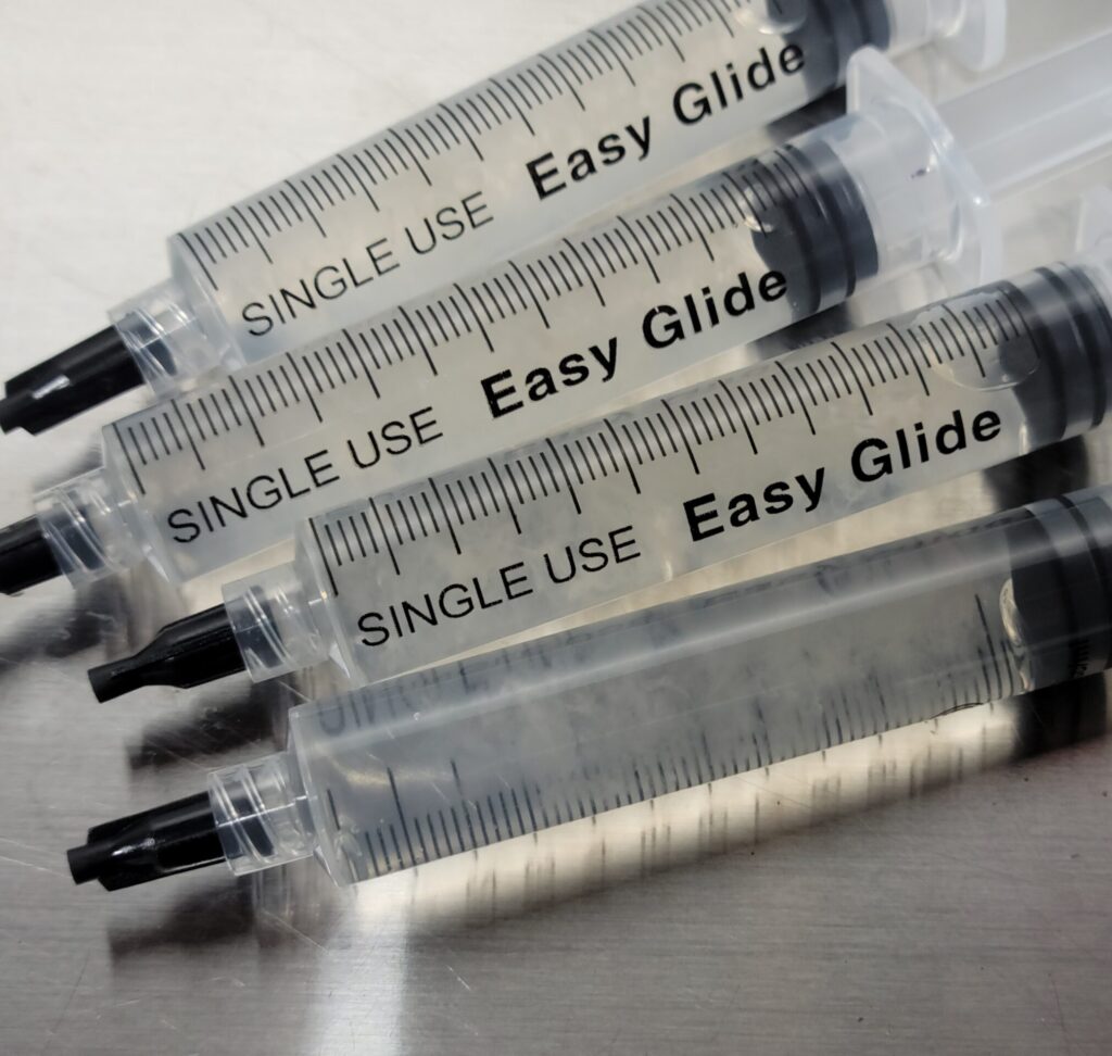 isolated syringes